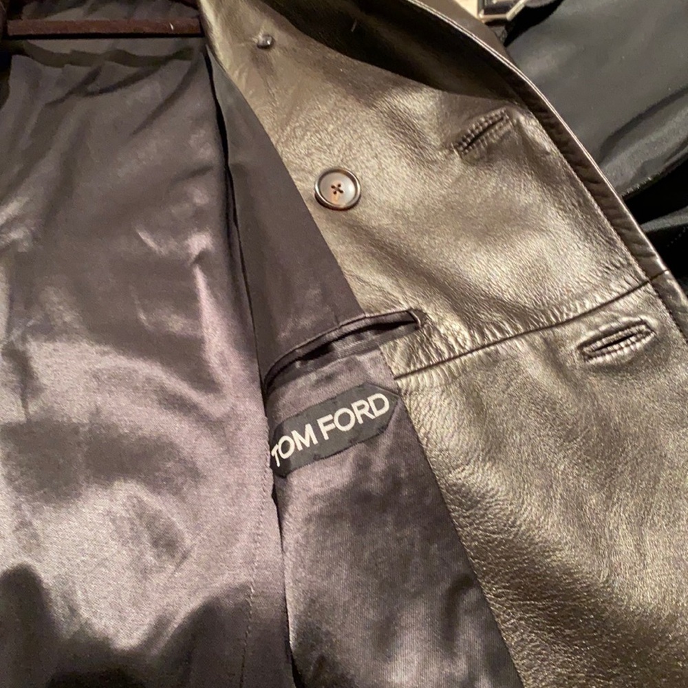 Tom Ford Leather PCoat